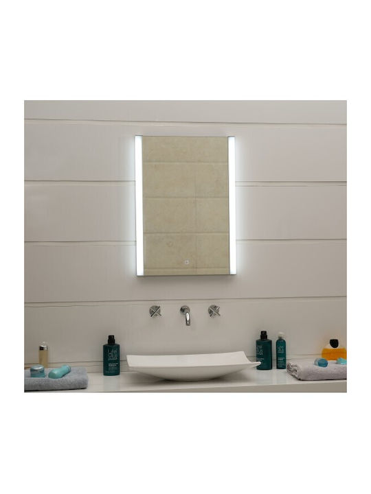 Inter Ceramic Lusita Icl 1499 Mirror Bathroom Led Lighting Touch Screen Changeable Colors