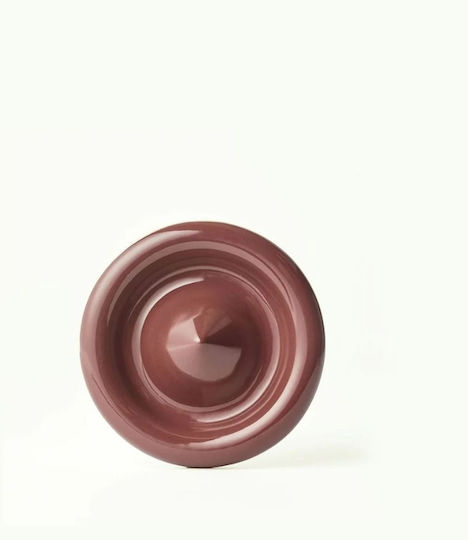 Ceramic Soap Dish Kinfill Ø13 Cm Terracotta