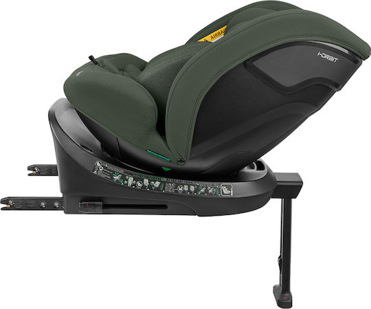 Kikka Boo i-Orbit Autositz i-Size mit Isofix Army Green