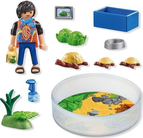 Playmobil MyLife Aquarium With Turtles for 4-10 years old