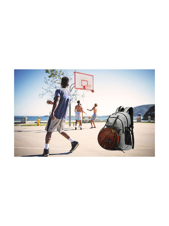 Adorence Football Backpack Gray