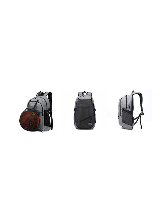 Adorence Football Backpack Gray