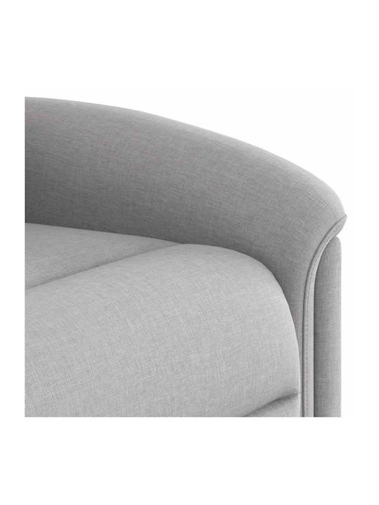 Relax Armchair Massage Cloud Grey 77x91.5x96cm
