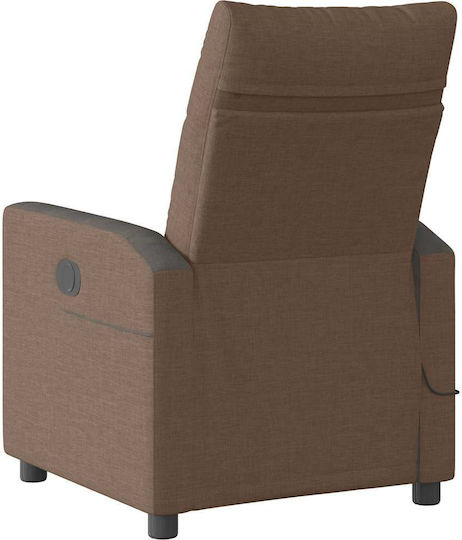 Relax Armchair Massage with Footstool Coffee 69x86x100cm