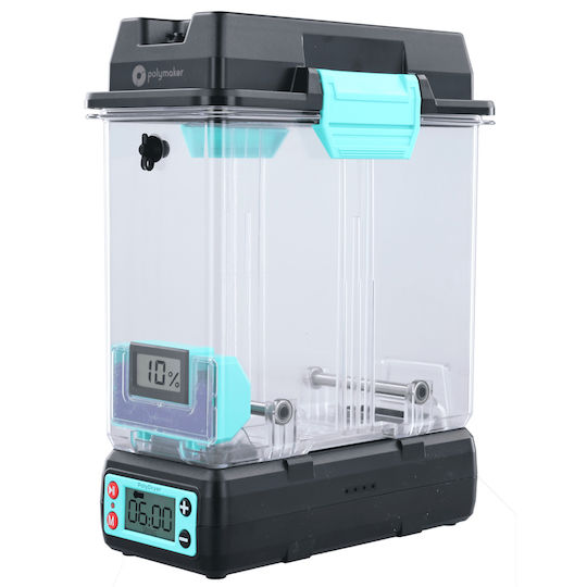 Polymaker Filament Dryer Box With 1 Reel Capacity And LCD Screen