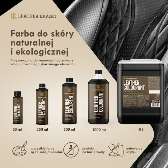 Leather Expert Colourant Ελεφαντόδοντο Φυσική Οικολογική Βαφή Δέρματος 50 Ml Le-06-50c101