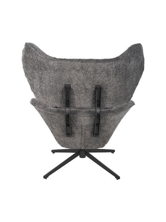 Bryll Armchair Swivel Gray 86x90x97cm