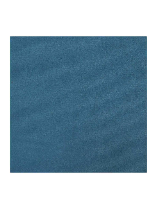 Bergère with Footstool Blue 61.5x69x95.5cm
