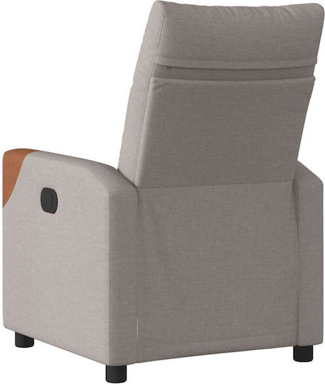 Фотьойл Relax С поставка за крака Taupe 50x54x100см