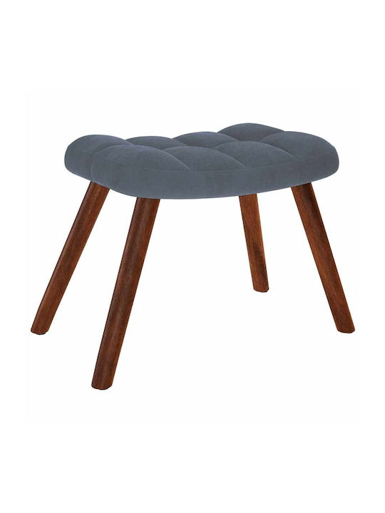 Rocking Armchair with Footstool Dark Grey 61x78x98cm