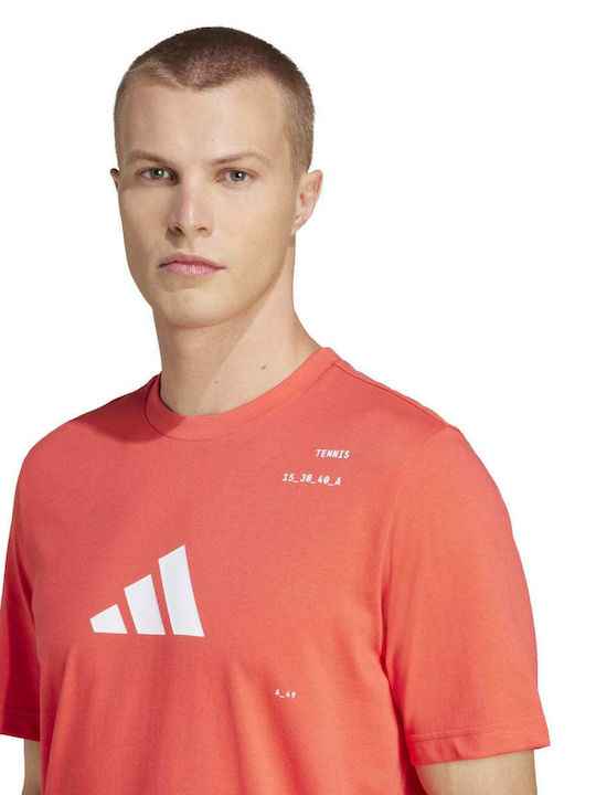adidas Тенис JD6018 Мъжка Блуза Червена