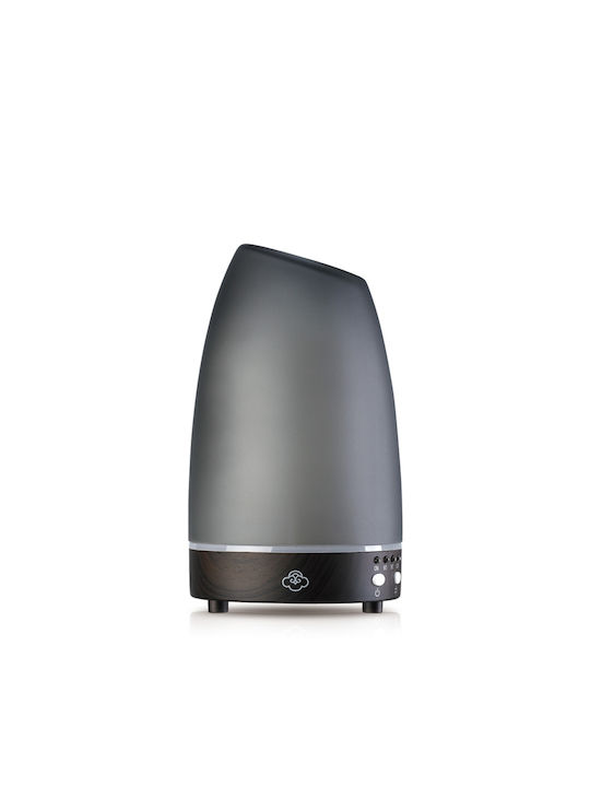 Serene House Lumini LED Dispozitiv de aromaterapie Ultrasonic cu temporizator Gri 90ml