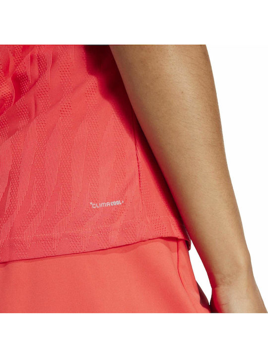 adidas Freelift JD4284 Γυναικεία Μπλούζα Κόκκινη