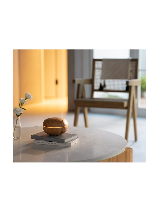 Serene House LED Aromatherapie-Diffusor Ultraschall mit Timer Braun 250ml