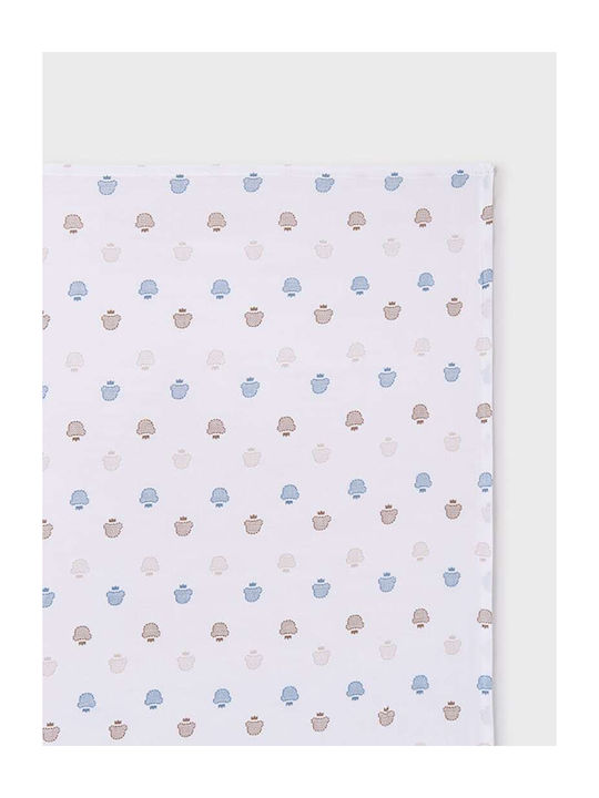 Mayoral Muslin Changing Pad Blue 114x114cm.