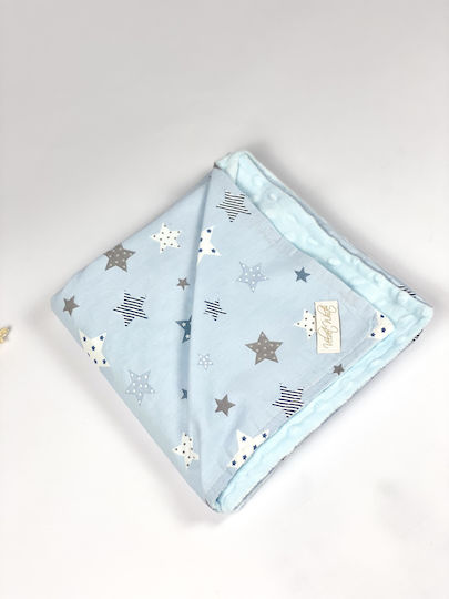 Velvet White Pătură Pepinieră Swaddling 65x65cm