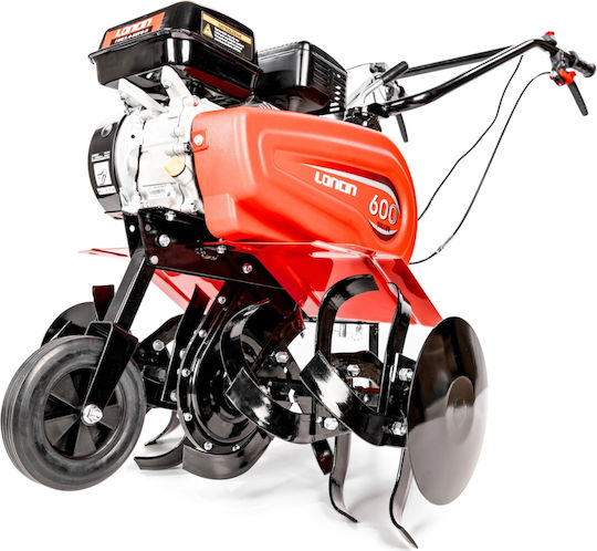 Loncin LC600 Viertakt Kultivator Benzin 5.5hp/196cc mit Manueller Start und Motor Loncin
