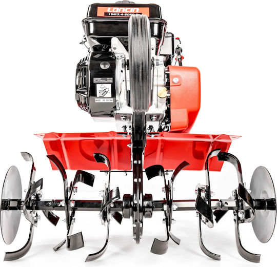 Loncin LC600 Viertakt Kultivator Benzin 5.5hp/196cc mit Manueller Start und Motor Loncin