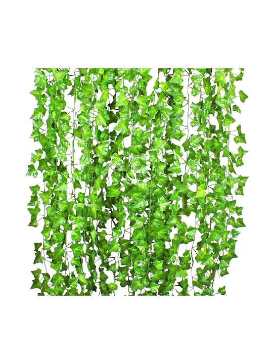 Artificial Ivy Decoration Zola 2.10 M Piece Total Length 25.5 M Plastic Green