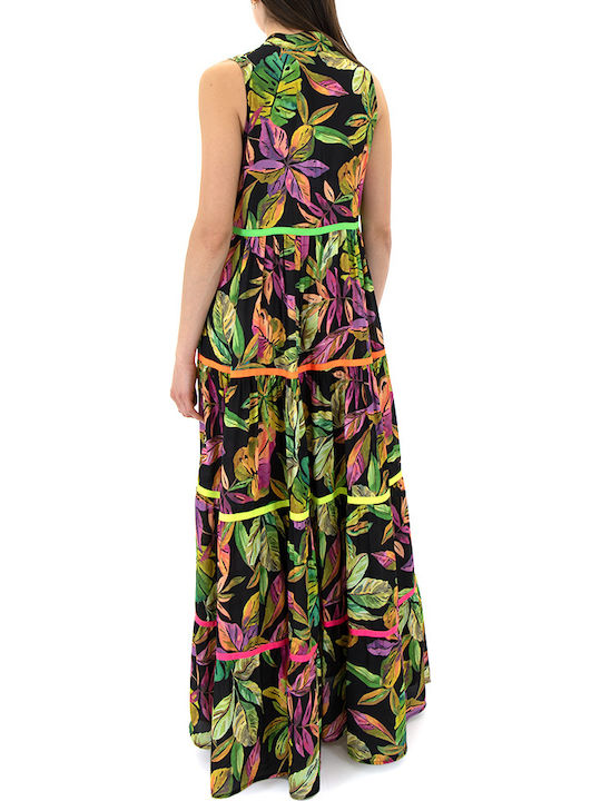 C. Manolo Kleid Ganztägig Schwarz C. Manolo Kleid Ganztägig Schwarz