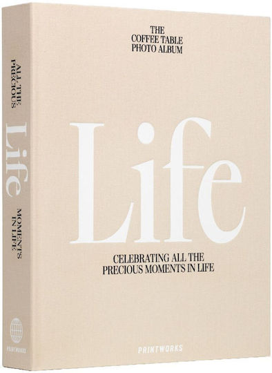 Printworks Албум Life Large за 60 Снимки Размери 10x15бр Бежов 10x15бр