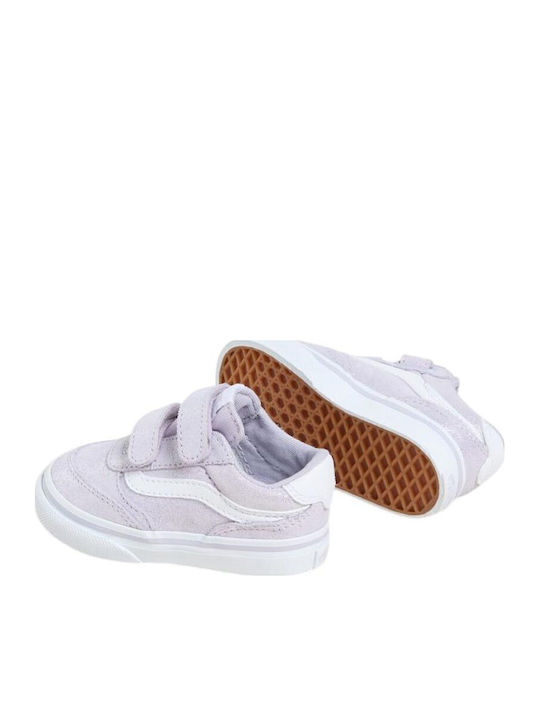 Brooklyn Ls Παιδικά Sneakers με Σκρατς Ασημί