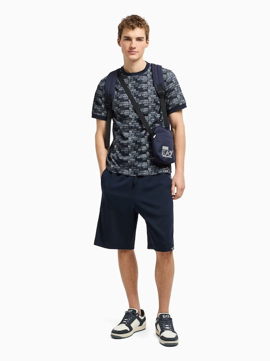 Pantaloni Scurți Bărbați Regular Fit Albaștri