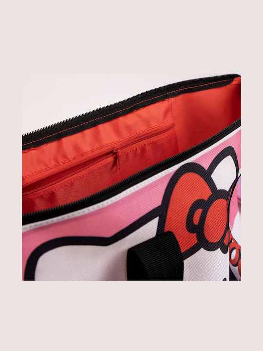Cerda Hello Kitty Παιδική Τσάντα Θαλάσσης Ροζ 47x33x33εκ.
