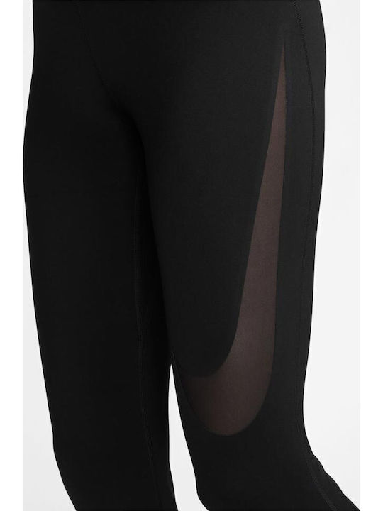 Dri-Fit Sculpt Training Γυναικείο Κολάν Σύσφιξης Ψηλόμεσο Μαύρο