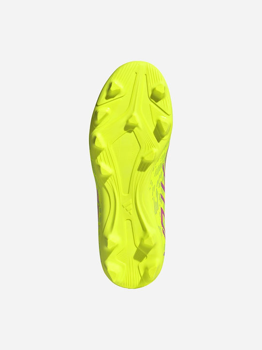 Predator Club Kids Molded Soccer Shoes Yellow