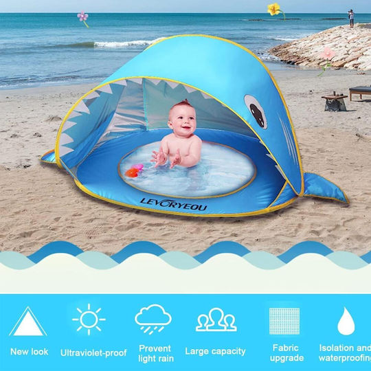 Shark Pop Up Παιδική Μπλε