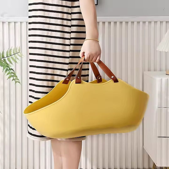 Котешка купа Жълт Д51 x Ш36 x В24см