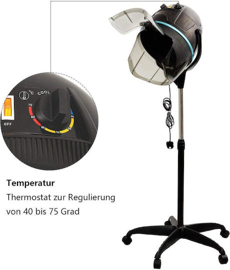 Costway Κάσκα Κομμωτηρίου με Ισχύ 1100W 7kg