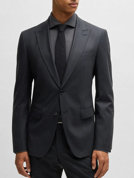 Men's Winter Suit Slim Fit Black