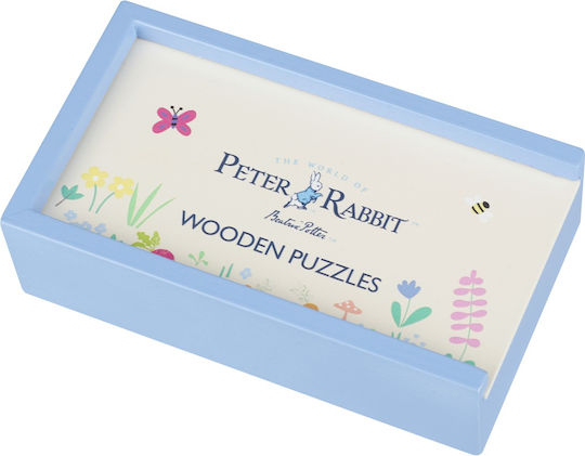 Ξύλινο Παιδικό Puzzle Peter Rabbit 12pcs Orange Tree Toys