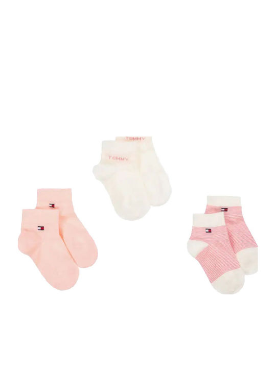 Tommy Hilfiger Kinder Söckchen Pink 3 Paar
