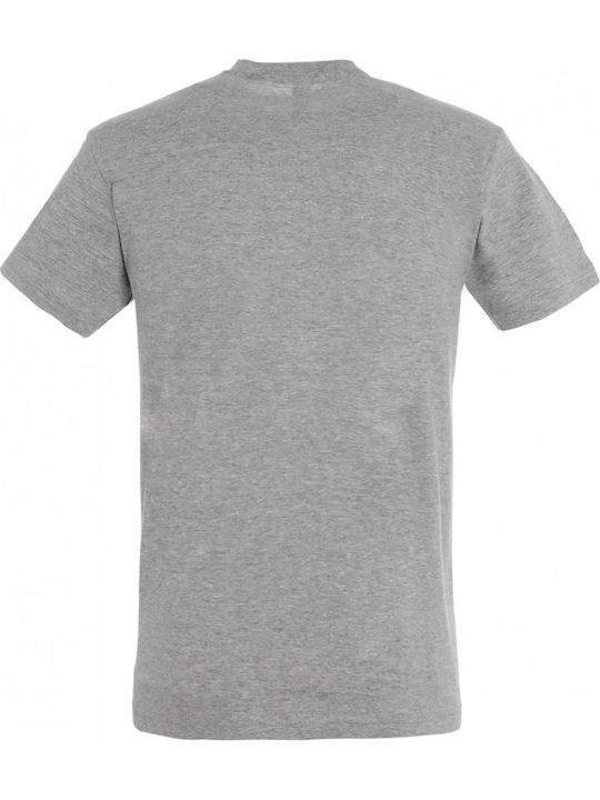 Tricou Gri pentru Bărbați cu Logo Batman Dp0324