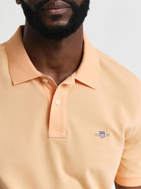 Polo Μπλούζα Κοντομάνικη Light Orange