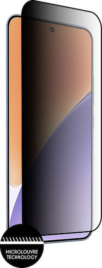 Idol 1991 3D 0.25mm Full Glue Privacy Tempered Glass Black (Xiaomi 15)