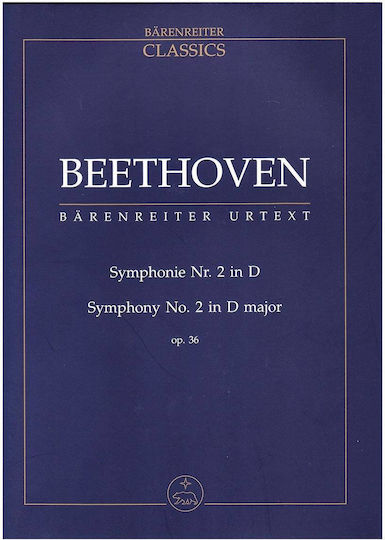 Beethoven Symphony Nr.2 In D Major Op.36 Pocket Score