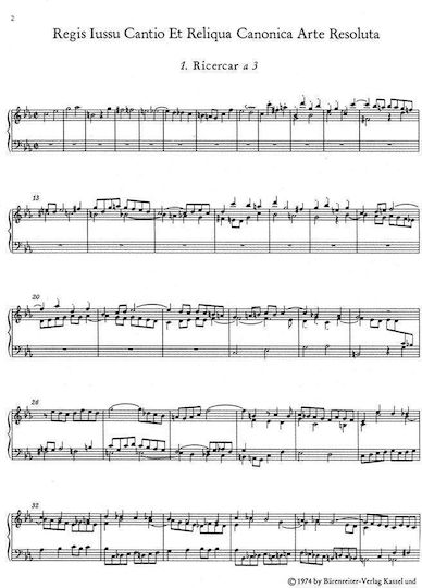 Bach Musical Offering Bwv1079 Pocket Score