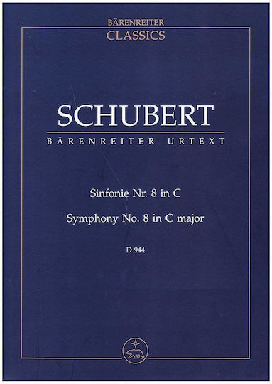 Schubert Symphony Nr.8 In C Major D944 Pocket Score