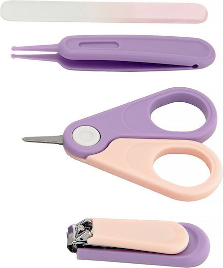 Momini Set de îngrijire unghii pentru bebeluși Violet 1buc