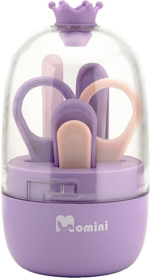 Momini Set de îngrijire unghii pentru bebeluși Violet 1buc