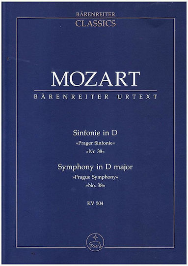 Mozart Symphony In D Major Nr.38 Pocket Score