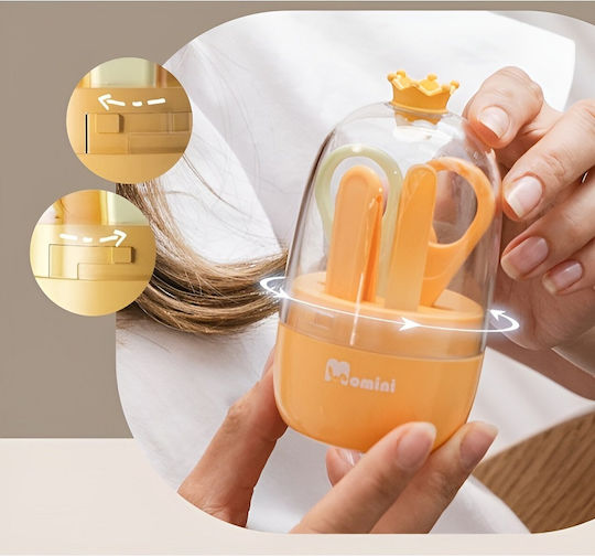 Momini Baby-Nagelpflegeset Orange 1Stück