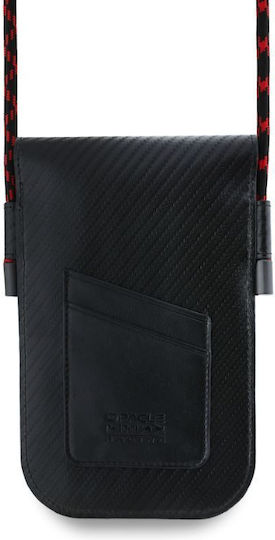 Red Bull Pu Carbon Phone Bag Black