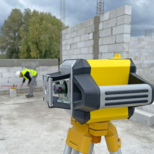 Sistem de Nivelare cu Laser Rotativ Digital Nl740g Fascicul Verde Planuri Verticale Orizontale Pante Rază de Acțiune Până la 700 m Auto-nivelare