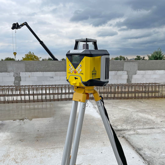 Nl740r Digital Rotary Laser Level System Red Beam Vertical Horizontal Planes Slopes Range Up To 700 M Self-leveling