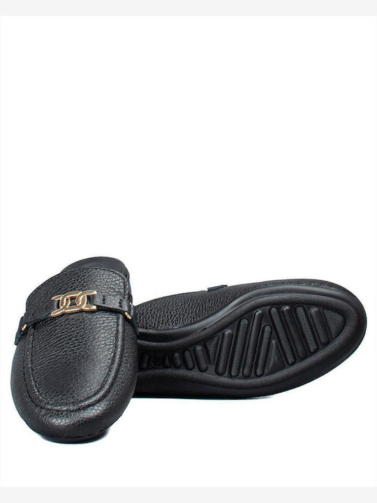 Mules mit Absatz in Schwarz Farbe